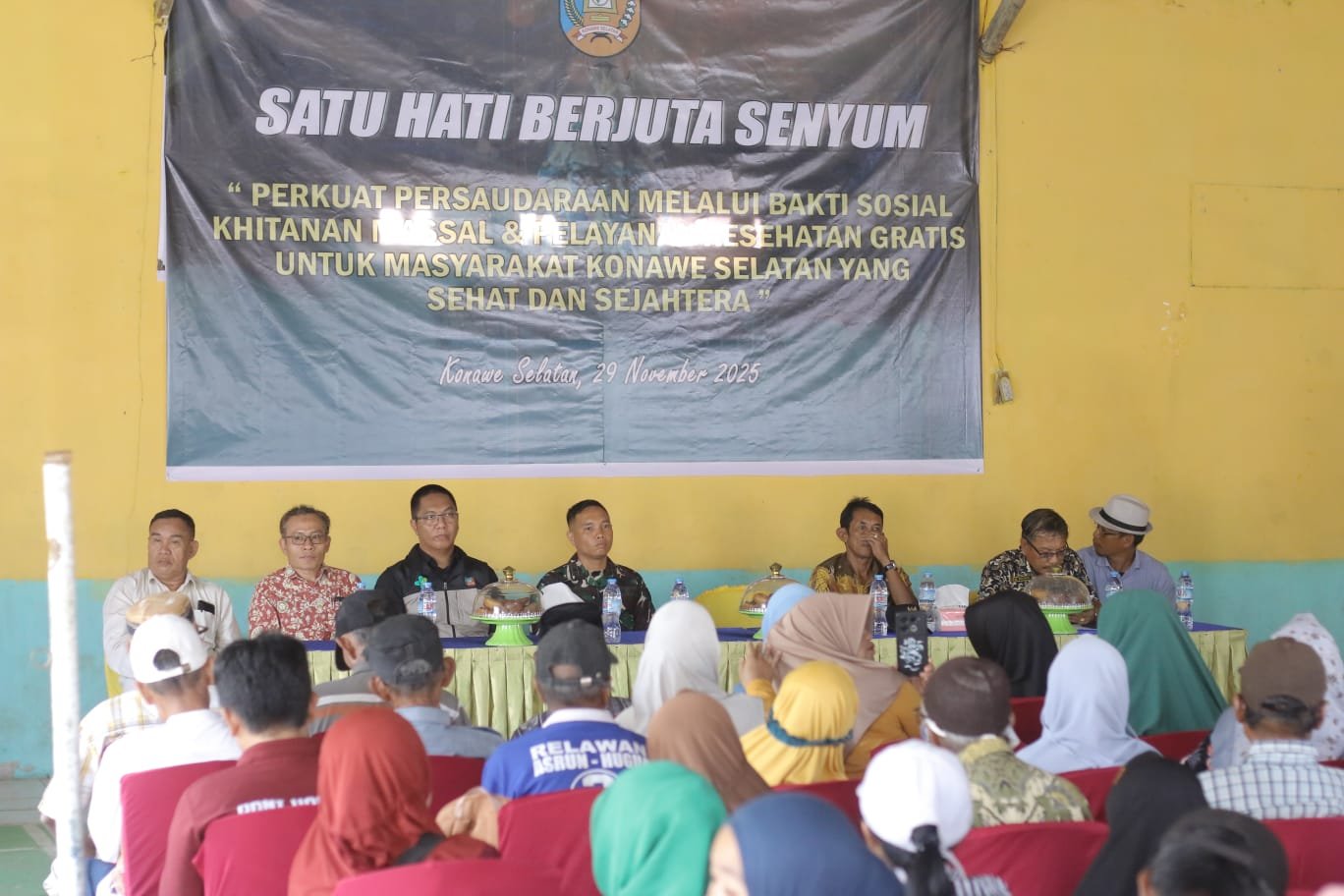 Pemda Gelar Baksos, Sebagai Bentuk Dukungan Adanya Kopassus Grup 5 di Konsel