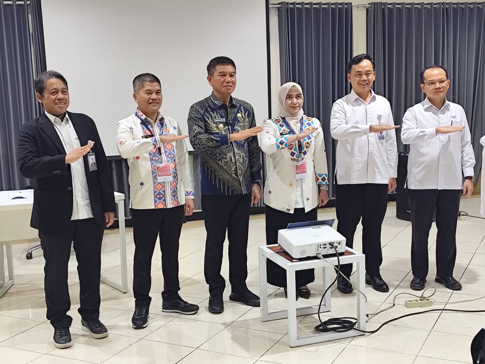Bupati Irham Kalenggo Resmi Buka Diklat SPIP di Bogor