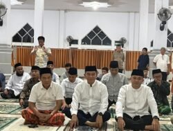 Bupati Irham Kalenggo Didampingi Wahyu Ade Pratama Hadiri Peringatan Nuzulul Qur’an di Punggaluku