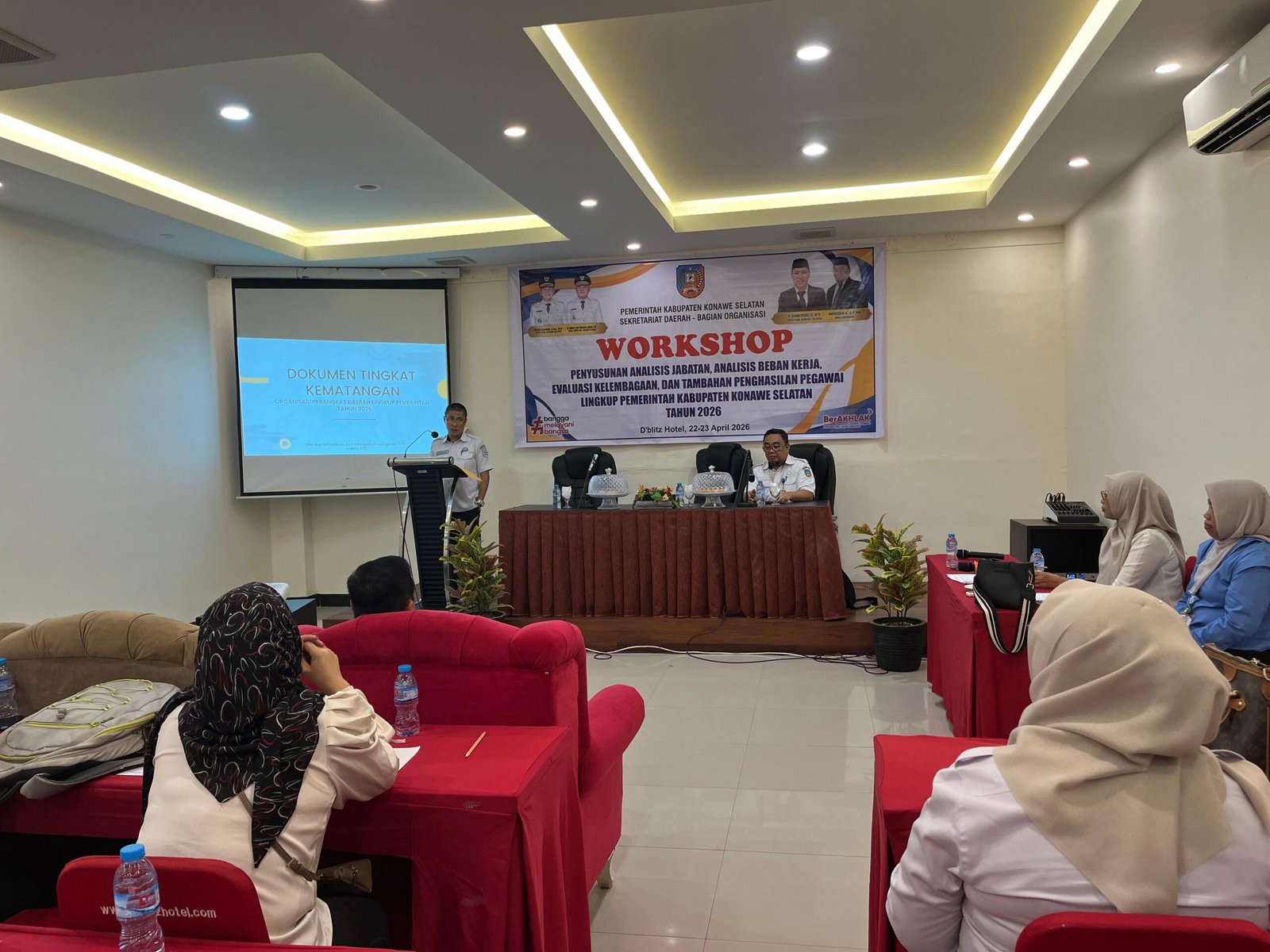 Optimalkan Tata Kelola Birokrasi, Pemkab Konawe Selatan Gelar Workshop Anjab-ABK dan Evaluasi Kelembagaan Tahun 2026