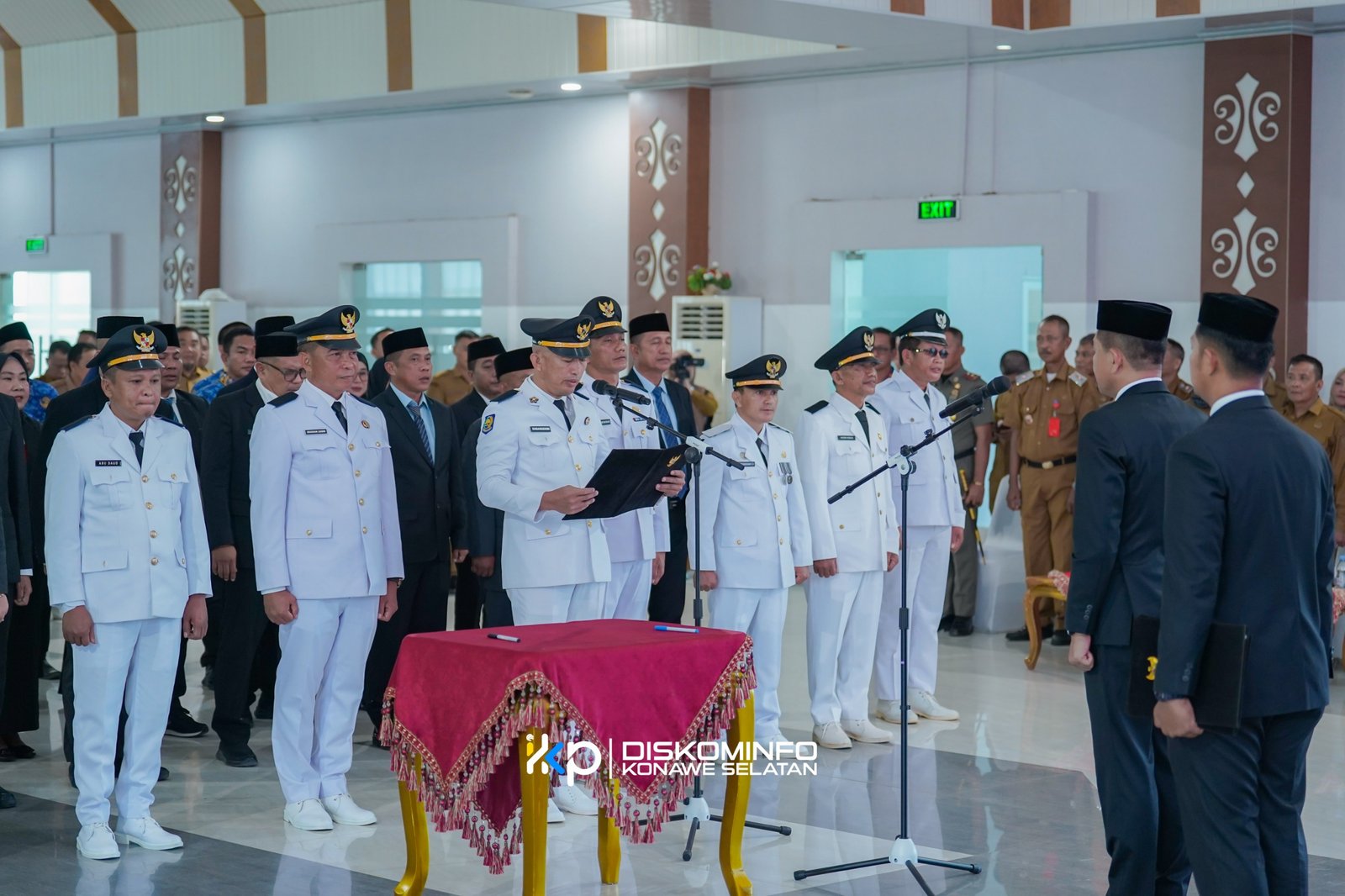 Lagi, Bupati Irham Kalenggo Lantik Pejabat Eselon III dan IV Berbasis Sistem Si-ASN